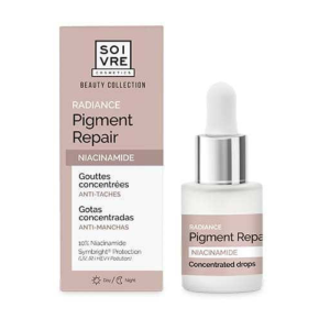 SOIVRE COSMETICS RADIANCE PIGMENT REPAIR NIACINAMIDE ANTI-TACHE JOUR ET NUIT 15 ML